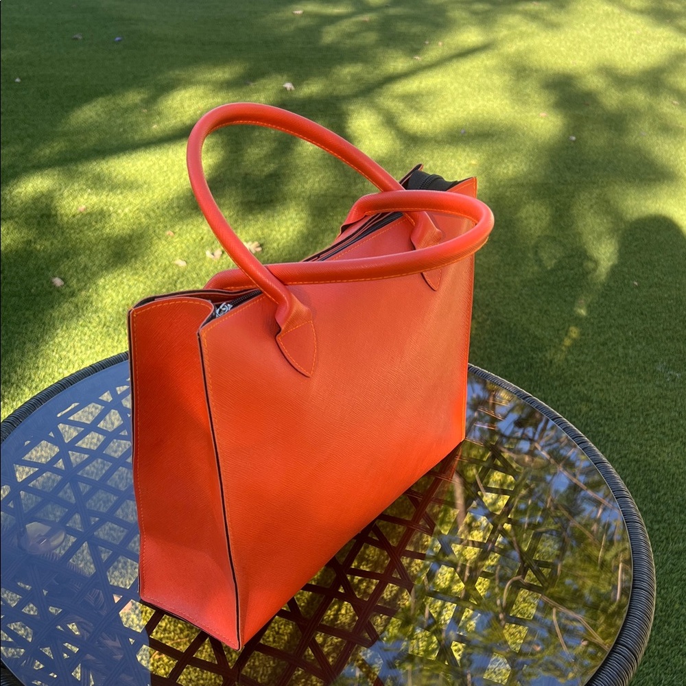 Vibrant Orange Women's Tote Bag